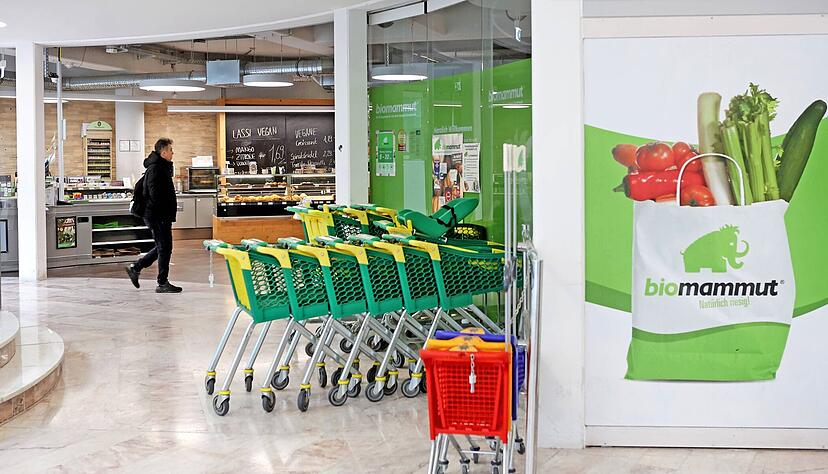 Die Biomammut-Filiale im Heilbronner Käthchenhof wurde 2011 eröffnet und galt damals als größter Bio-Supermarkt in Baden-Württemberg.
Foto: Ralf Seidel