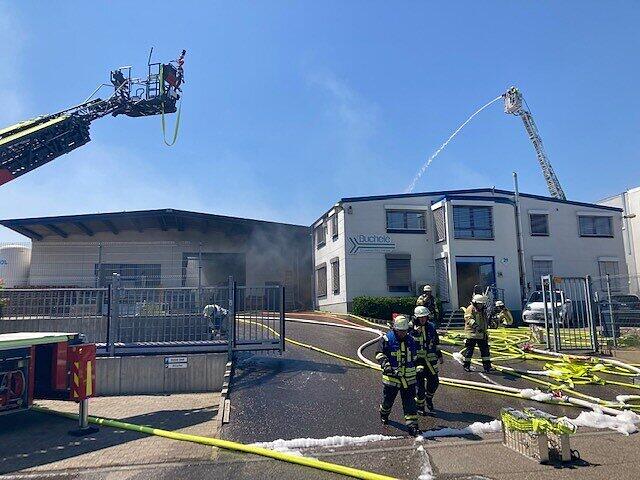 Brand in Bretzfeld-Schwabbach