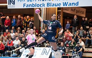 Sharon Nooitmeer erlebte einen Abend zum einrahmen. Nach acht Würfen und acht Toren wurde die Kreisläuferin zur Spielerin des Spiels gekürt.