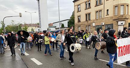 Protestkundgebung in Heilbronn