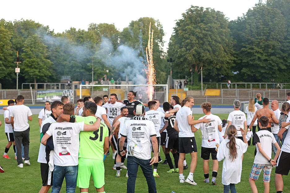 Bezirksligameister VfR Heilbronn gegen Friedrichshaller SV