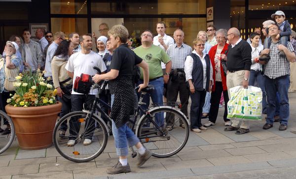 Steinschlag an Kilianskirche | 10.04.