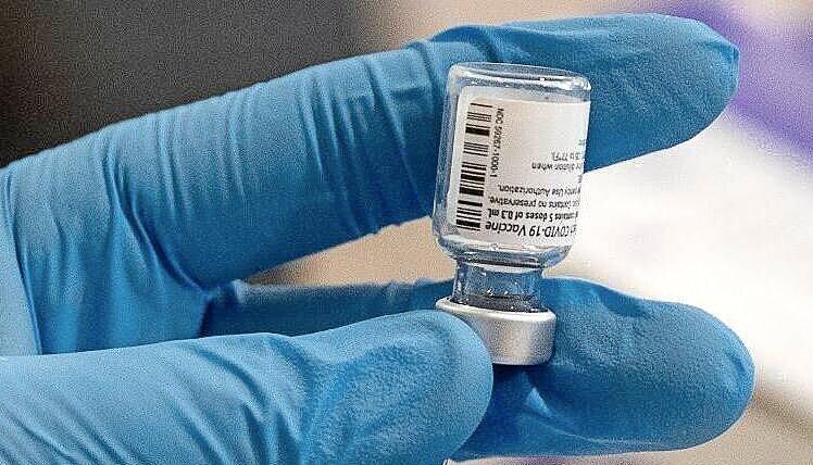 Vom 1. bis 12. April hat das Kreis-Team nur 79 Impfungen verabreicht.
Foto: dpa
