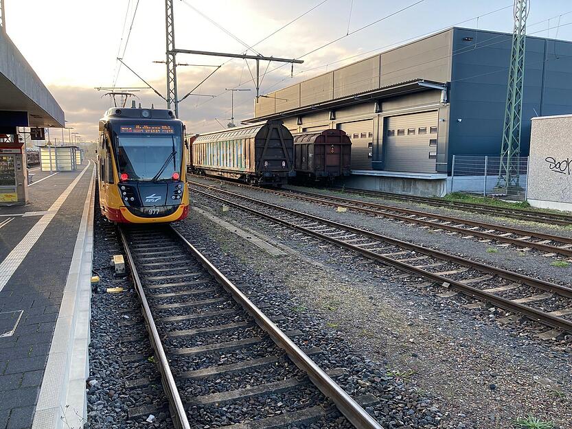 Der Zugverkehr wurde w&auml;hrend des Rettungseinsatzes teilweise unterbrochen