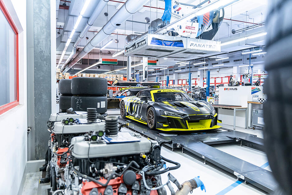 In Heilbronn-Biberach sind bei Audi Sport mehr als 800 Kundensportfahrzeuge entstanden. Nun wird der Serien-R8 nicht mehr gebaut, die technische Unterstützung für die Teams bleibt aber erhalten.