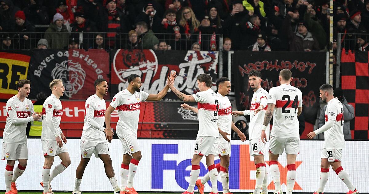 Furious VfB: Home debacle for Leverkusen