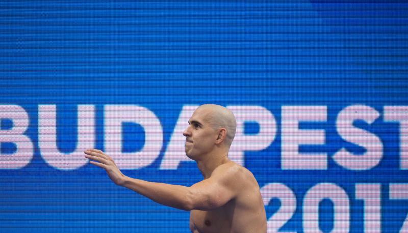 Der Ungar Laszlo Cseh hofft bei seiner Heim-WM nochmal auf den großen Coup. Foto: Joel Marklund/Bildbyran Der Ungar Laszlo Cseh hofft bei seiner Heim-WM nochmal auf den großen Coup. Foto: Joel Marklund/Bildbyran