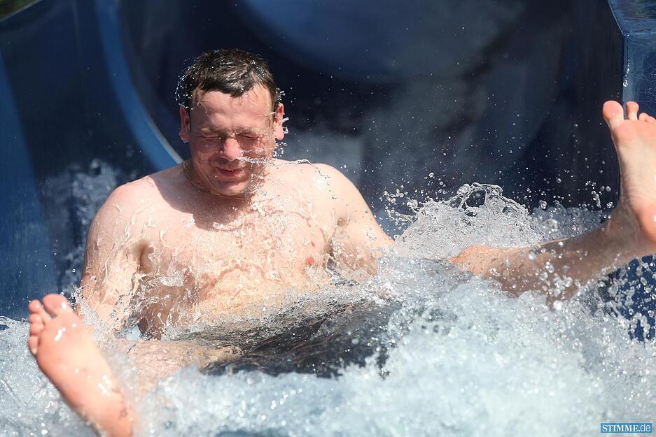 Freibad Bad Friedrichshall-Jagstfeld, Hitze 2015
