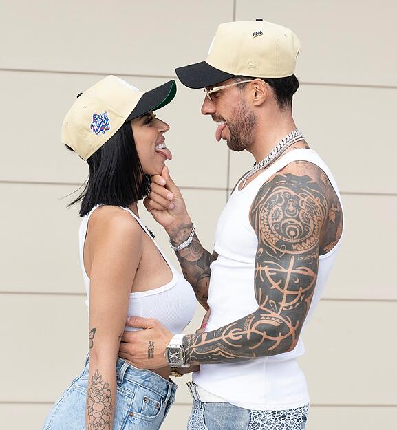 Die Beckhams von Heilbronn: Die schönsten Bilder von Cristian Giles und Sabela Rodríguez