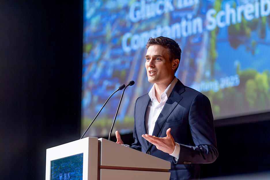 Tagesschau-Sprecher war beim Neujahrsempfang der Stadt Heilbronn zu Gast.