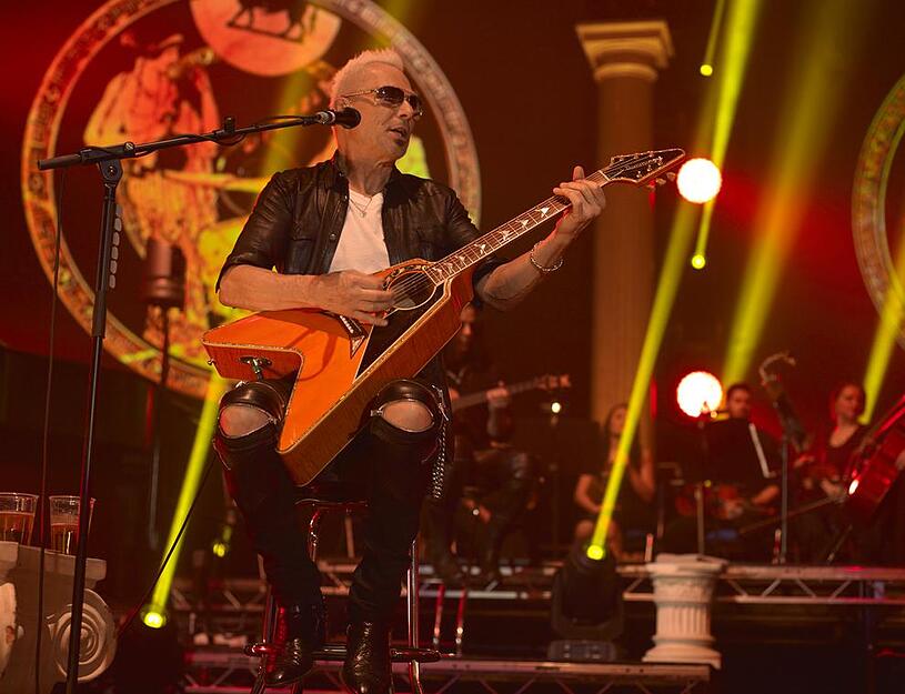Scorpions unplugged in der Hanns-Martin-Schleyer-Halle
