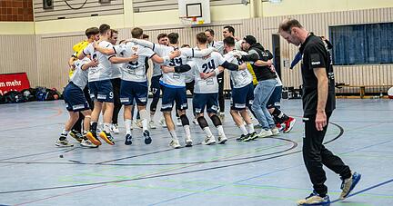 Jubel in fremden Hallen - hier in der Sporthalle In den Bäderwiesen der Bottwar SG - war für die Männer der Sport-Union Neckarsulm in der abgelaufenen Saison nichts Ungewöhnliches. 2025/2026 warten einige neue Ziele auf den Verbandsligisten.