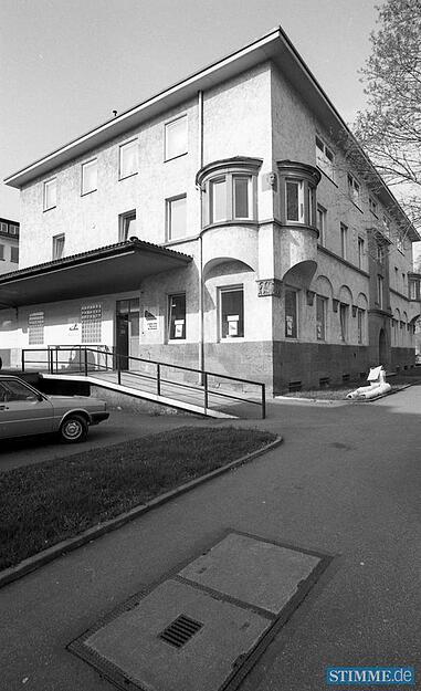 April 1989: Das Lapidarum ist seit Mitte der 1980er im Alten Milchhof in der Frankfurter Straße untergebracht.