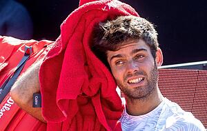 Hat im Halbfinale Rudi Molleker mit 7:5, 6:3 geschlagen: Facundo Diaz Acosta.