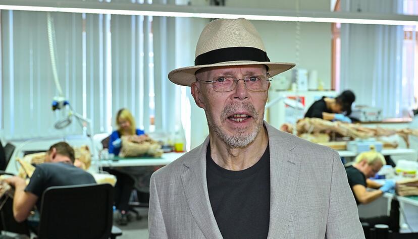 Gunther von Hagens hat seine Erfindung patentieren lassen (Archivbild).