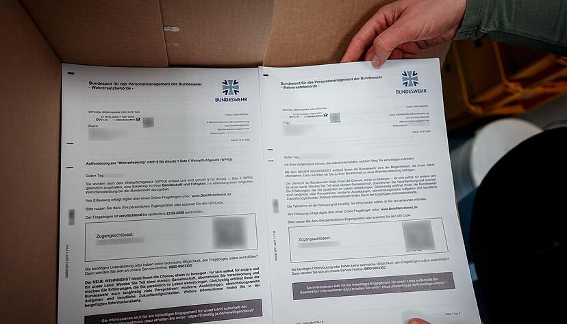 Neuer Wehrdienst - Erste Frageb&ouml;gen werden verschickt