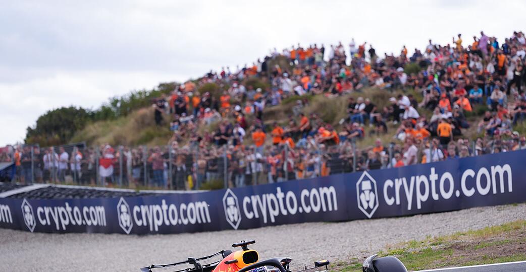 Weltmeister Max Verstappen auf dem Kurs in Zandvoort.