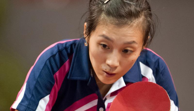 Han Ying startete stark in die Tischtennis-EM. Foto: Ole Spata