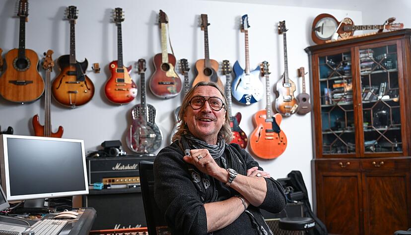 Der gelernte Masseur und Leiter der B&auml;derabteilung in den T&uuml;binger Kliniken sang als Erwachsener erst im Chor einer anderen Band.