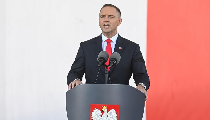 Polens rechtskonservativer Pr&auml;sident Karol Nawrocki hat mit seinem Veto ein Gesetz gestoppt, dass die Zahlung von Hilfen f&uuml;r Ukraine-Fl&uuml;chtlinge regeln soll. (Archivbild)