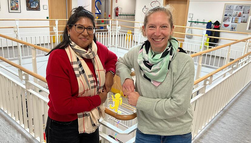 Leiten die Hermann-Herzog-Schule in Heilbronn: Rektorin Kerstin Freudenthaler (rechts) und Konrektorin Rani Millich. Leiten die Hermann-Herzog-Schule in Heilbronn: Rektorin Kerstin Freudenthaler (rechts) und Konrektorin Rani Millich.