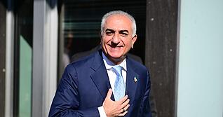 Schah-Sohn Reza Pahlavi besucht Berlin.