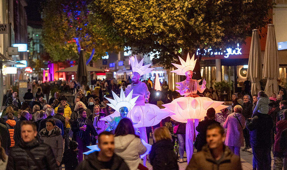 Lichterzauber und Shoppingnacht in Heilbronn