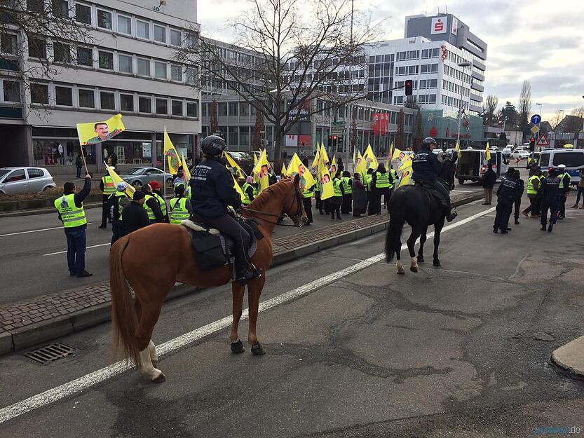 Demo in Heilbronn Demo in Heilbronn