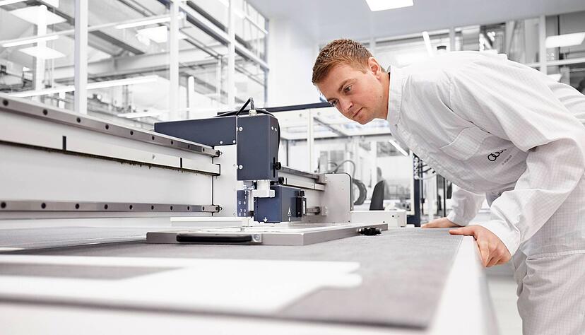 &Uuml;ber die Grundlagenforschung ist die Brennstoffzellen-Entwicklung in Neckarsulm hinaus. Ein erstes Modul wird nun von einem Partnerunternehmen vermarktet. Foto: Audi