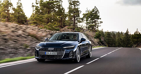 Das sportliche und flache Design der neuen A6 Limousine aus Neckarsulm zahlt auf ihre überragende Aerodynamik ein. Das steigert auch die Effizienz.