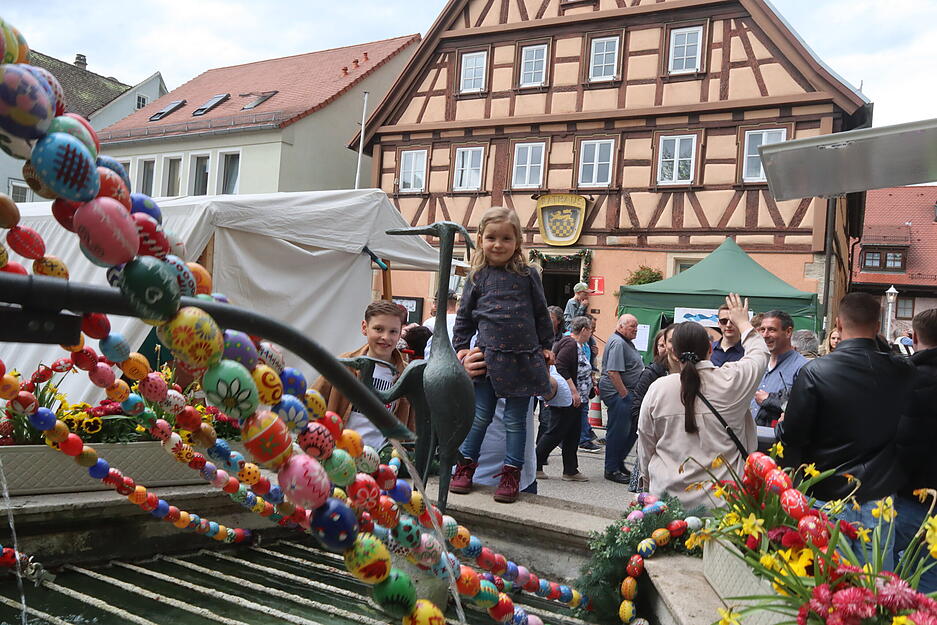 In Langenburg findet der Ostermontagsmarkt statt. Dort l&auml;sst sich der Feiertag bestens verbringen.