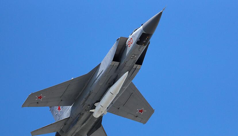 Russland setzt die MiG-31 intensiv im Krieg gegen die Ukraine ein. (Archivbild) Russland setzt die MiG-31 intensiv im Krieg gegen die Ukraine ein. (Archivbild)