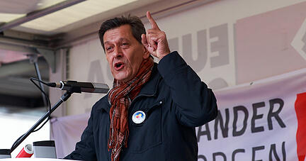 Hart in der Sache, fair im Umgang: Rolf Klotz.
 Foto: Archiv/Seidel