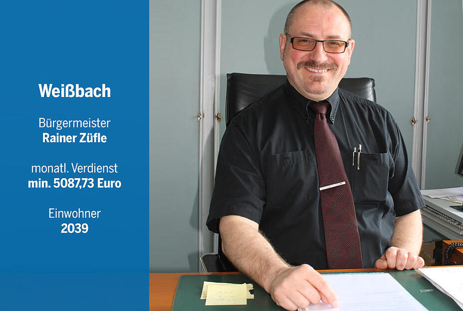 In kleineren Gemeinden liegt das Verdienst dementsprechend niedriger.