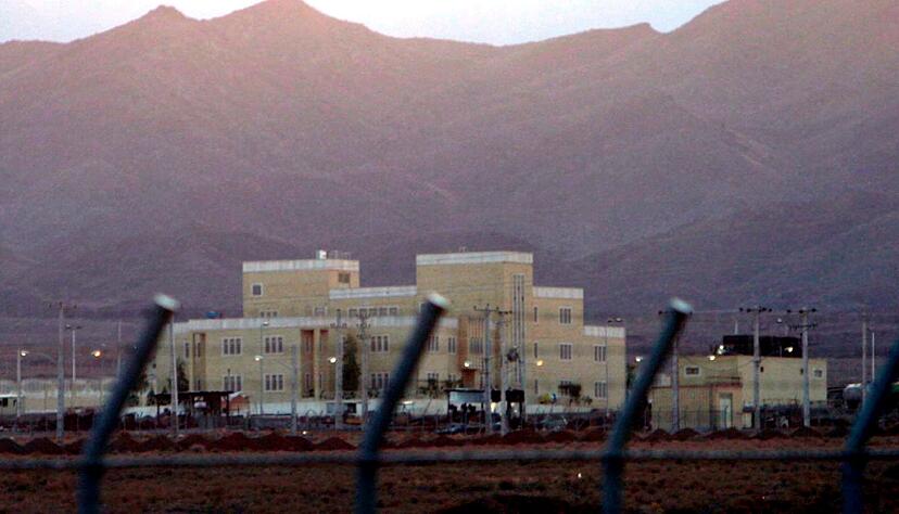 Ein Foto der iranische Atomanlage Natans aus dem Jahr 2005: Sie soll j&uuml;ngst durch US-Bomben schwer besch&auml;digt worden sein. (Archivbild)