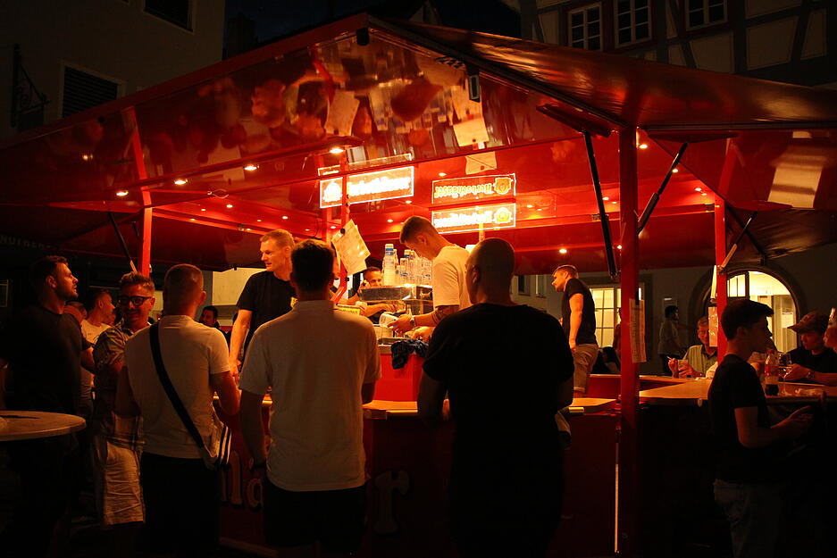 Drei Tage lang Stadtfest in Künzelsauer Innenstadt.