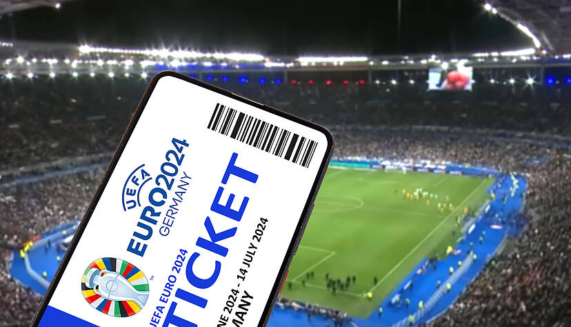 EM 2024: Fans können Deutschland-Tickets für Achtel-und Viertelfinale sichern. (Symbolbild)