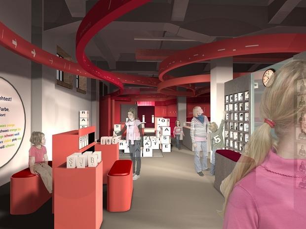 Die 150 Exponate sind zum Ausprobieren da, ...