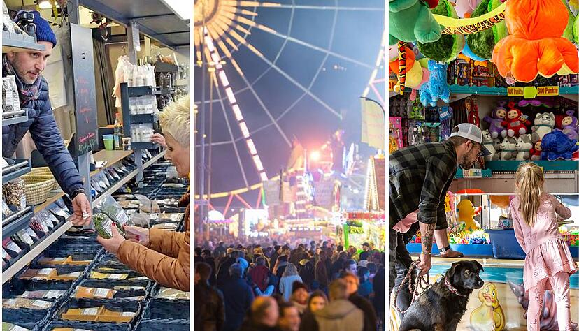 Veranstaltungen wie  Pferdemarkt (links) oder Heilbronner Volksfest wären ohne Schausteller und Marktbeschicker undenkbar. Veranstaltungen wie  Pferdemarkt (links) oder Heilbronner Volksfest wären ohne Schausteller und Marktbeschicker undenkbar.