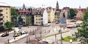 Anfang 2009 soll im Bereich Gerber-/Mannheimer Stra&szlig;e mit dem Bau eines Hilton- Hotels begonnen werden. Letzte Abstimmungsgespr&auml;che laufen.Foto: Andreas Veigel