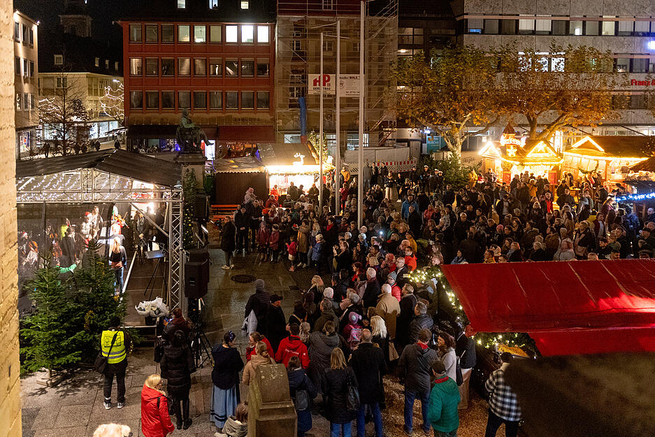 Heilbronner Weihnachtsmarkt ist gestartet
