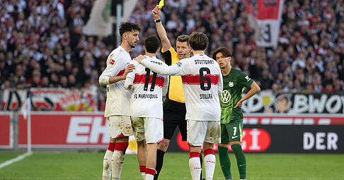 Bilal El Khannouss fehlt dem VfB Stuttgart gegen den FSV Mainz 05. Der Grund ist eine Gelbsperre.