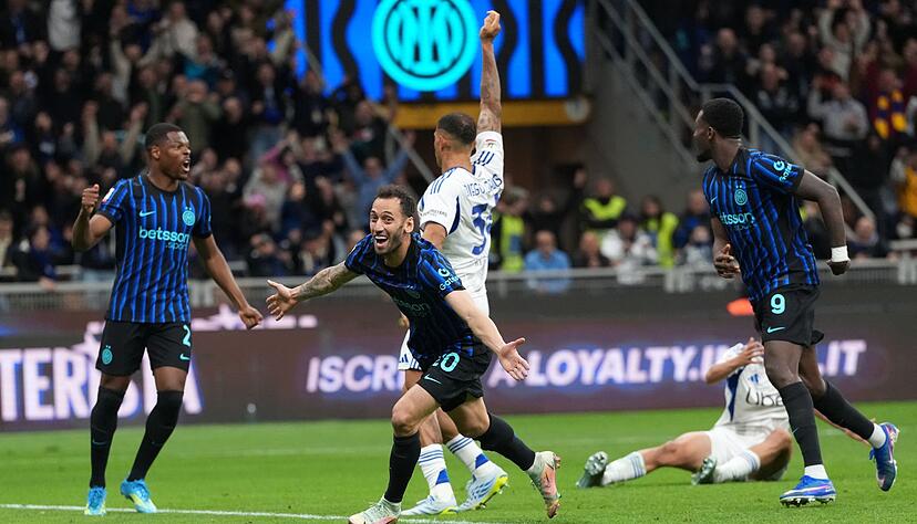 Hakan Calhanoglu war f&uuml;r Inter Mailand der Matchwinner gegen den AC Como.