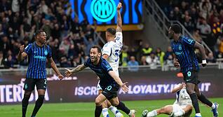 Hakan Calhanoglu war f&uuml;r Inter Mailand der Matchwinner gegen den AC Como.