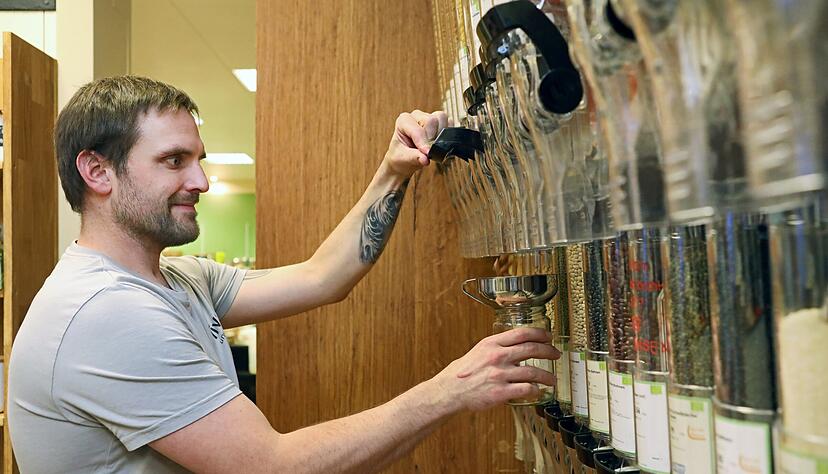Der Heilbronner Unverpackt-Laden "Liva" ist einer von 40 in Baden-Württemberg. Foto: Archiv/Ralf Seidel Der Heilbronner Unverpackt-Laden "Liva" ist einer von 40 in Baden-Württemberg. Foto: Archiv/Ralf Seidel