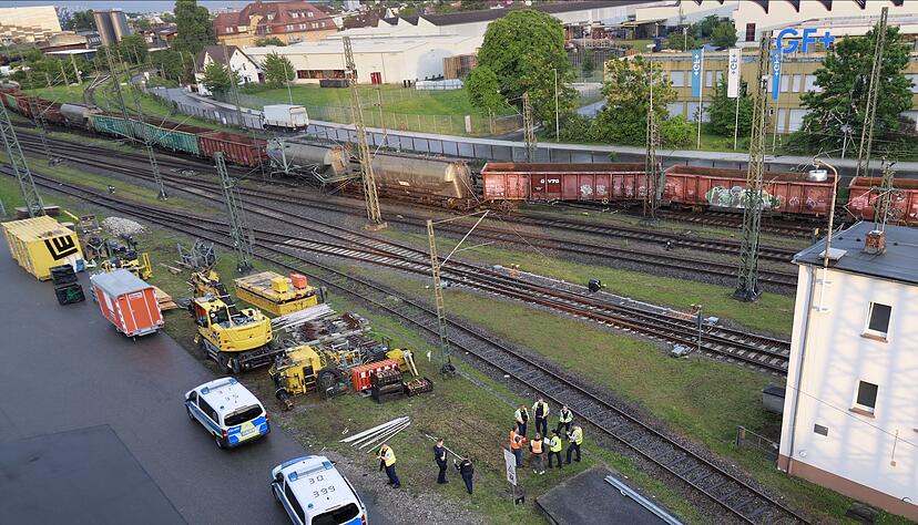 Der Bahnverkehr ist seit Dienstag unterbrochen.