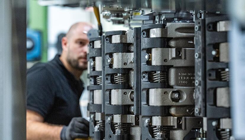 Flaute im Maschinenbau h&auml;lt an. (Archivbild)