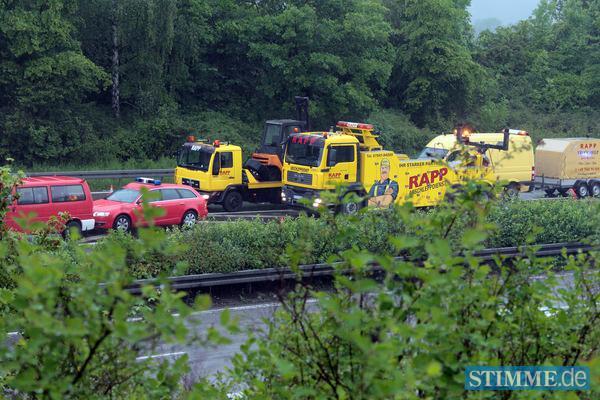Gefahrgutunfall am Weinsberger Kreuz | 31.05.