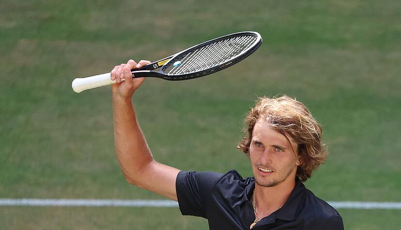 Tennis-Ass Alexander Zverev freut sich auf Wimbledon.