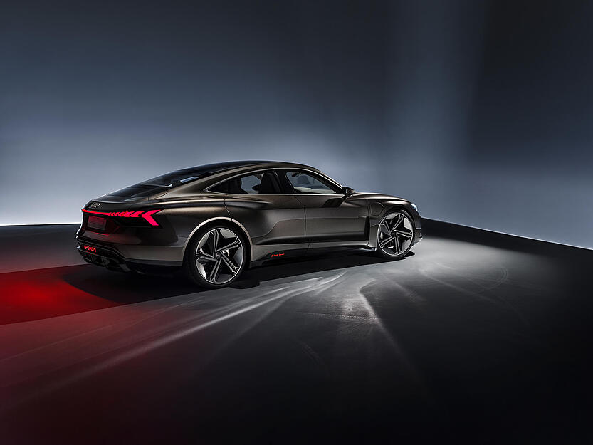 Bei Audi ist man stolz auf die Linienf&uuml;hrung des E-Tron GT.